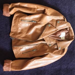 Cape Juby Faux Leather Jacket